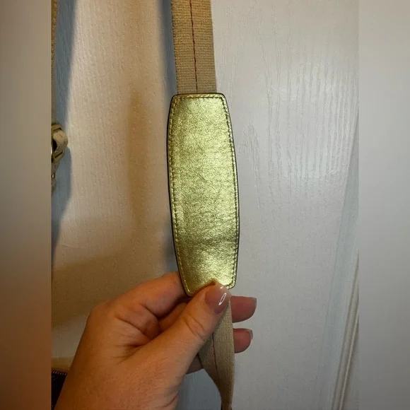 COACH Tattersall Graffiti Swingpack Crossbody Bag Heritage Purse Metal G… - Picture 7 of 11